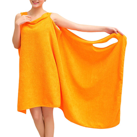 Bath Towels Fashion 2 Lady Girls Wearable Fast Drying Magic Bath Towel Beach Spa Bathrobes Bath Skirt